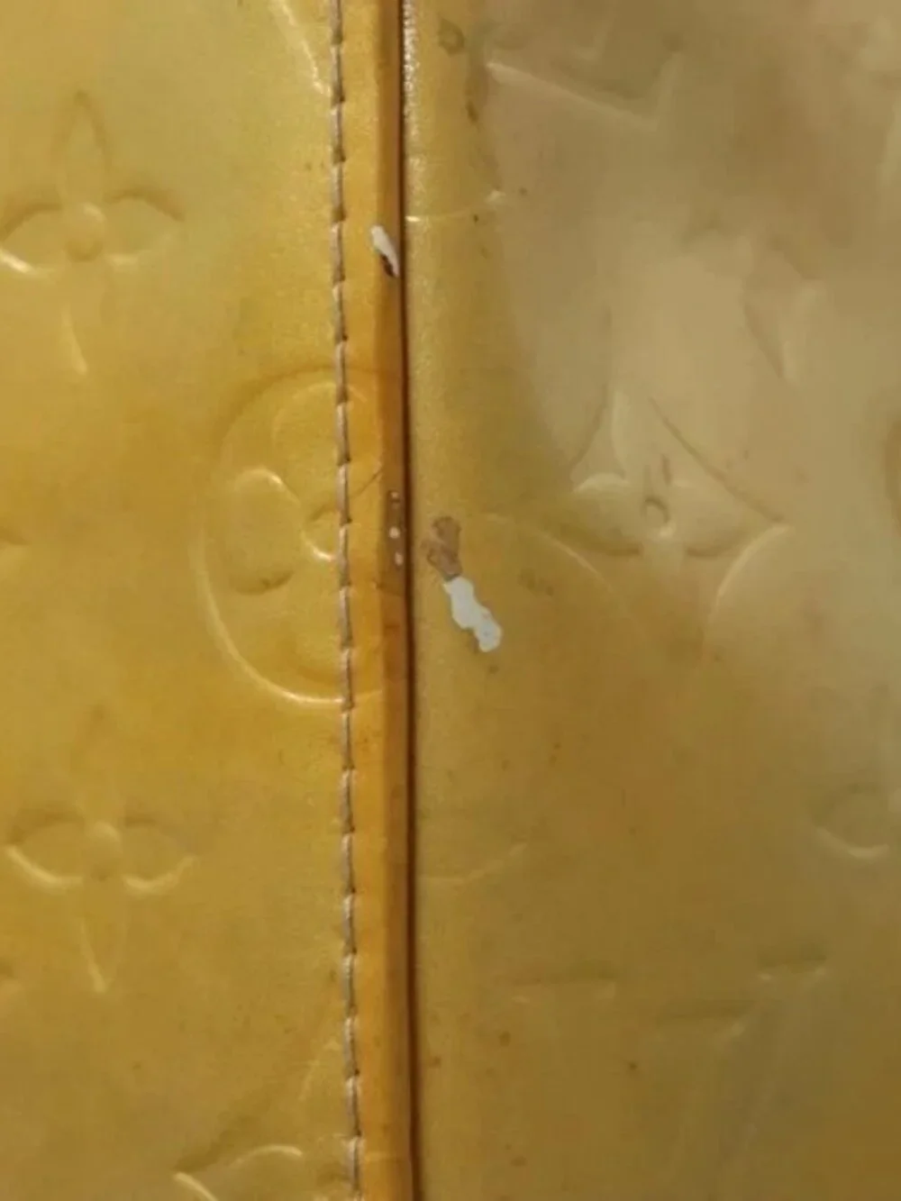 LOUIS VUITTON Monogram Vernis Columbus Tote Bag Gris M91028 LV Auth bs22929 - Picture 13 of 16